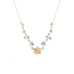 Mini Alpha and Nova Star Constellation Necklace