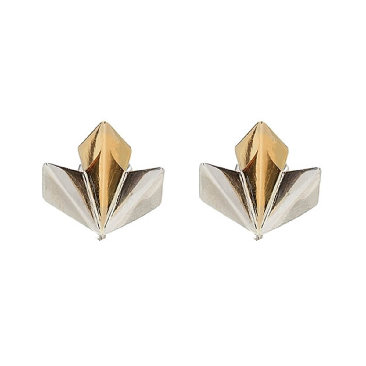 Crowned Lily Leaf Multiway Earrings
