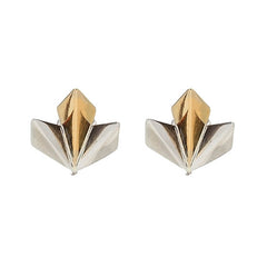 Crowned Lily Leaf Multiway Earrings