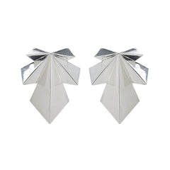 Crowned Lily Leaf Multiway Earrings