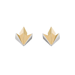 Crowned Palm Leaf Multiway Earrings