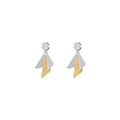 Single Wing Diamond Earrings