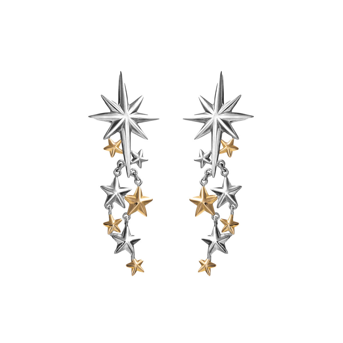 North Star Constellation Earring